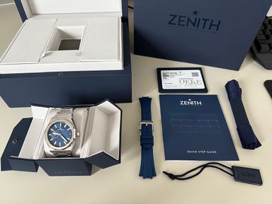 Zenith Defy Skyline Blauw