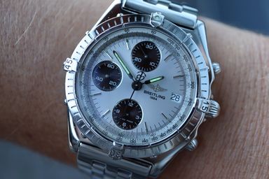 Breitling Chronomat "Tropical" Panda Dail