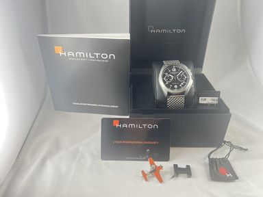 Hamilton Khaki Aviation Pilot Pioneer Chrono