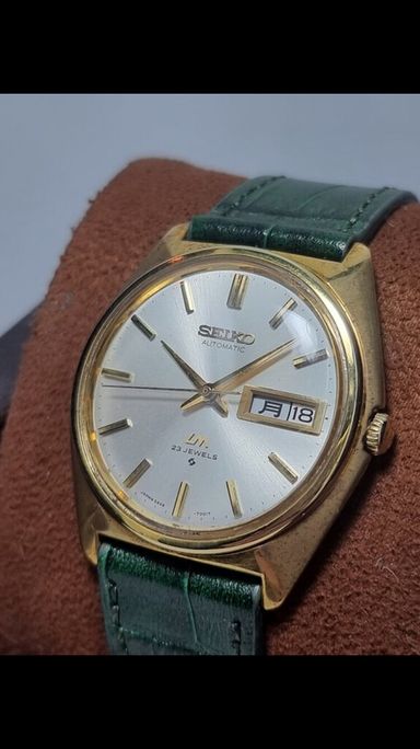 Te Koop: prachtige Seiko Lord Matic (goudkleurig)