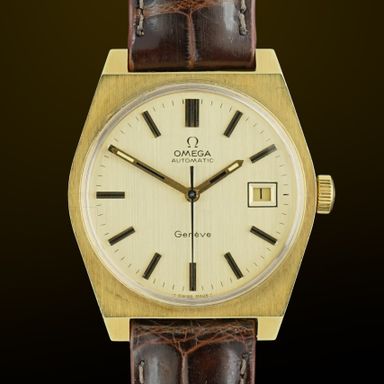 Vintage Omega Genève Automatic Push-Date 166.0118 - 35mm - 1972