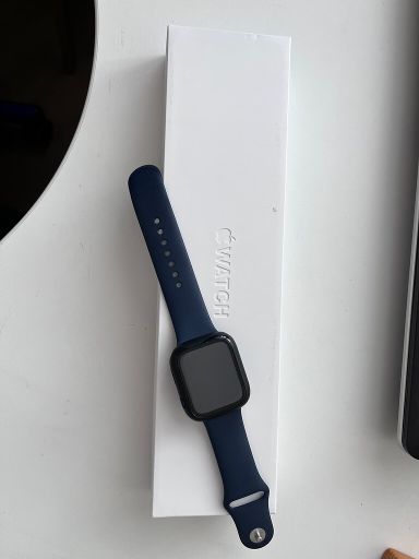 Apple Watch serie 6 44mm blauw