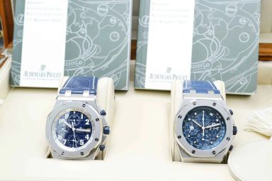 Audemars Piguet Royal Oak Offshore / Set of 2 platinum
