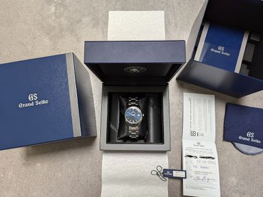 TK: Grand Seiko SBGP013 - 9F85 - donkerblauw - €1699,-