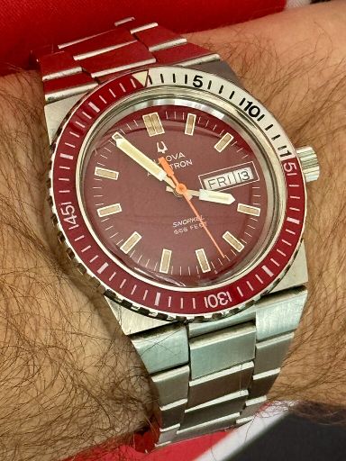 TK: Bulova Accutron Snorkel 666 devil diver vintage