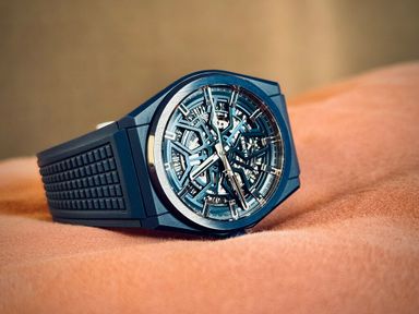 Zenith Defy Classic Skeleton Blauw