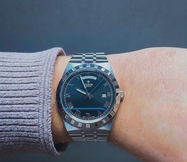 TK: Tudor Royal Day & Date black dial
