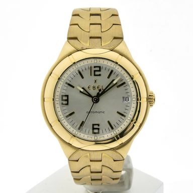 Ebel E-Type Automatic E8330C41; 18k. gouden heren horloge