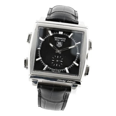 Tag Heuer Monaco Sixty Nine Ref. CW9110-0 Dual face analog/digital