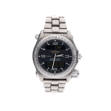 Breitling Emergency E56121.1; Titanium Watch with SOS Transmitter