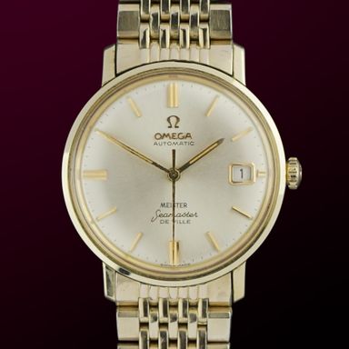 Vintage Omega Seamaster De Ville Meister Co-Signed 166.020 - 34,5mm - 1963 + Box