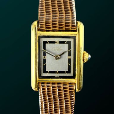 Vintage Cartier Tank Vermeil SM Quartz SM Lady 5057001 - 20,5mm - 1990s