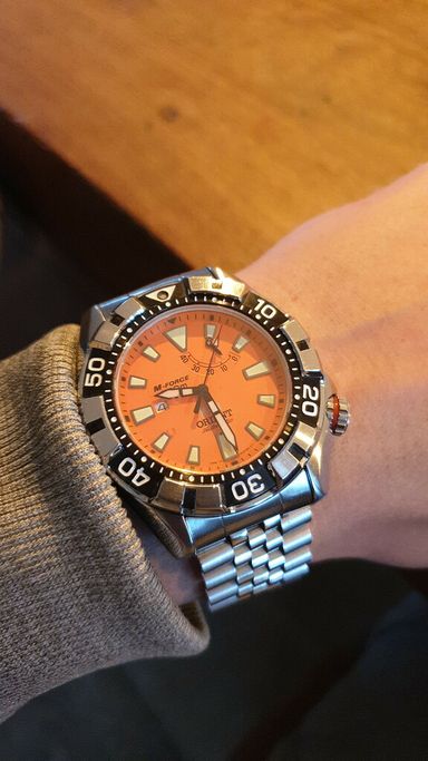Te koop: Orient M-Force Orange