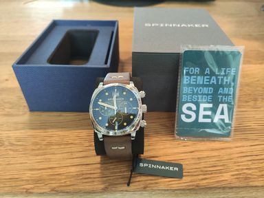 Spinnaker Hull Chronograph Pine Green