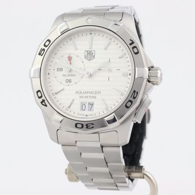 TAG Heuer Aquaracer WAP111Y.BA0831 Alarm | Box & Papers | 2017