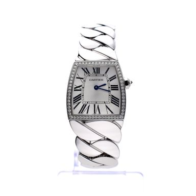Cartier ‘La Dona de Cartier’ W60039G / 2895; 18k. Witgouden horloge met diamant