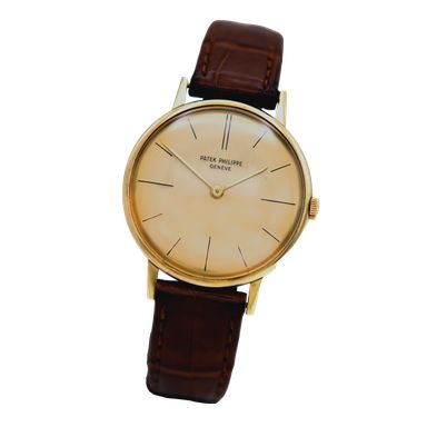 Patek Philippe Calatrava 33mm Ref. 2592-1 18K  gold with beautiful champaign dial