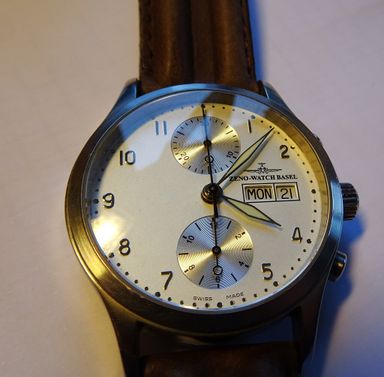 TK/TR Zeno Watch Bicompax met Valjoux 7750M