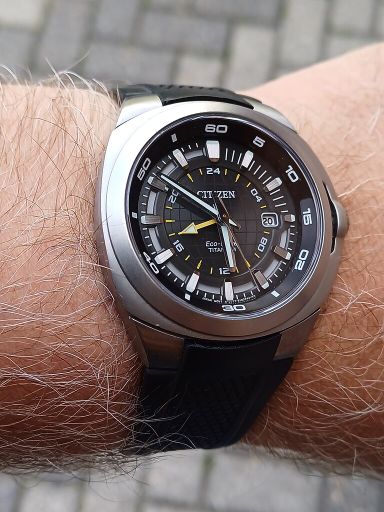 Gereserveerd: Citizen Marinaut GMT titanium