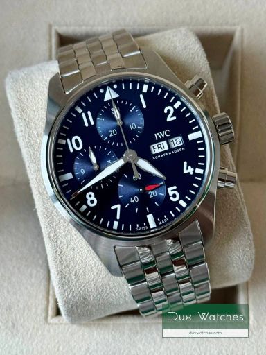 IWC pilot’s watch chrono ref IW388102 DR01738