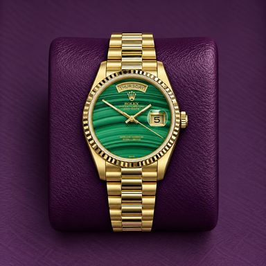 Rolex Day-Date Malachite 18238