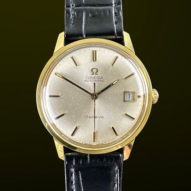 Vintage Omega Genève Automatic Gold Plated 166.002 - 34,5mm - 1967