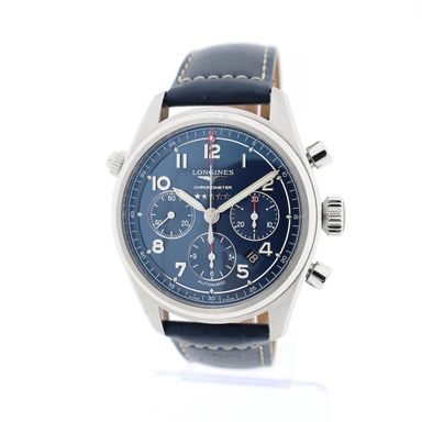 Longines Spirit Chronometer Chronograph L3.820.4; Automatisch heren horloge