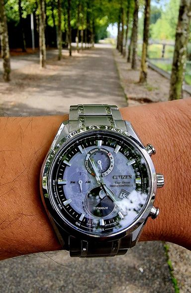 Citizen Tsuki-yomi moonphase Titanium