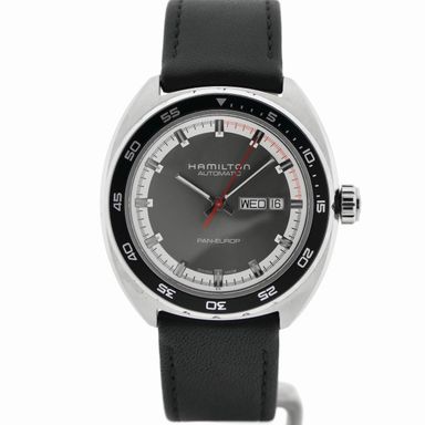 Hamilton Pan Europe Day-Date H354150; Automatisch heren horloge