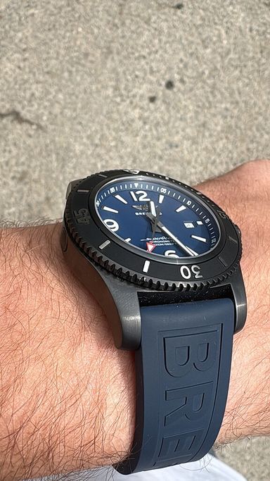 Breitling Superocean 46 blacksteel