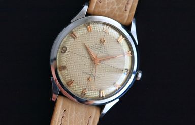 Omega Constellation - Ref.2648 - Waffle Wijzerplaat - Staal & Rose Goud - 1952