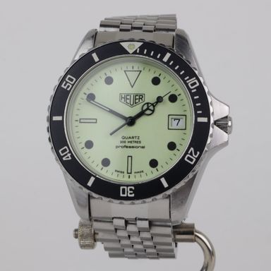 Heuer 1000 980.113 Full Lume Night Diver | Serviced