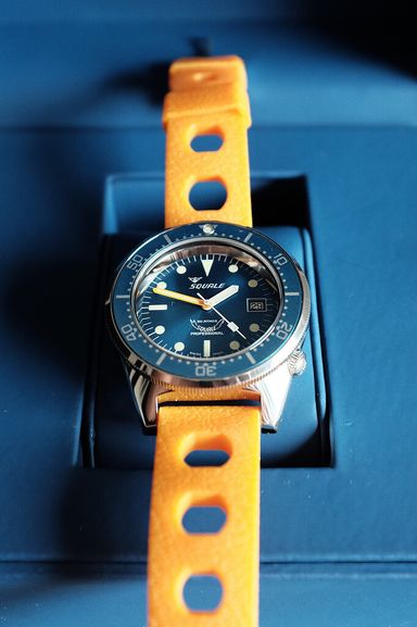 TK: Squale 1521 50 Atmos polished blue