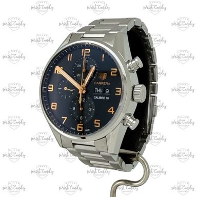 TAG Heuer Carrera Calibre 16 • 2018 • full service 06/2026 • als nieuw