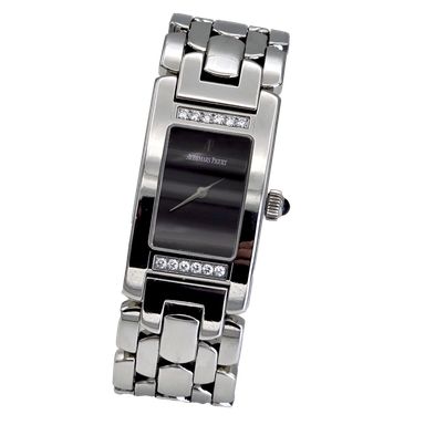 Audemars Piguet Promesse Ref. 67259ST Black dial with factory diamonds