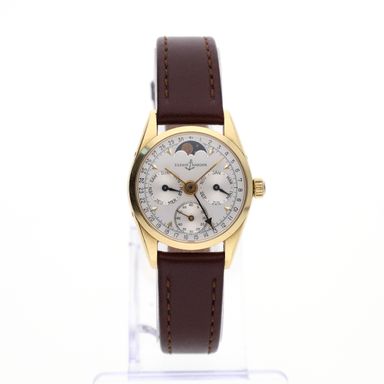 Ulysse Nardin ‘Full-Calendar’ 311-51; 18k. Geelgouden dames horloge