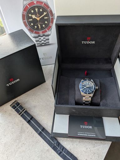 Tudor Black Bay 58 - 79030B - Blue + NATO strap - €2795