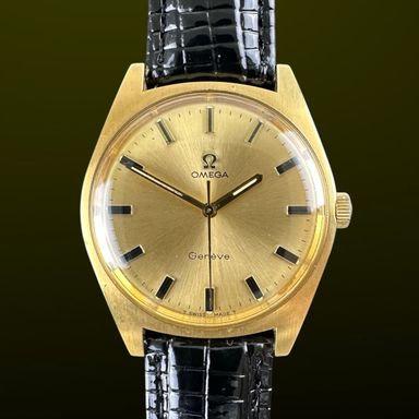 Vintage Omega Genève Manual Wind Gold Plated 135.041 - 35mm - 1970
