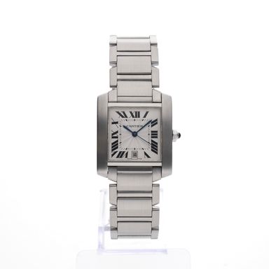Cartier Tank Française 2302; Automatisch unisex horloge