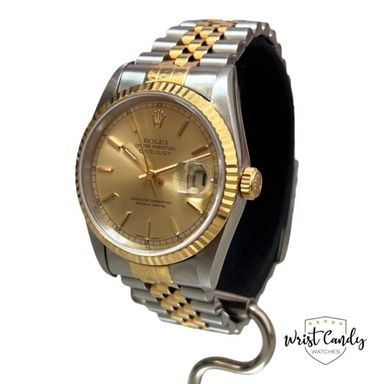 ROLEX DATEJUST 16233 • FULLSET 1997 • ROLEX SERVICE 2019 • TOPSTAAT