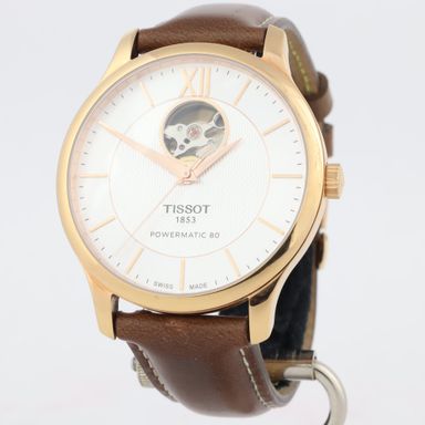 Tissot Tradition Powermatic 80 Open Heart T063.907.36.038.00 / T063907