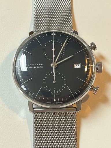 TK: Junghans Chronoscope Max Bill