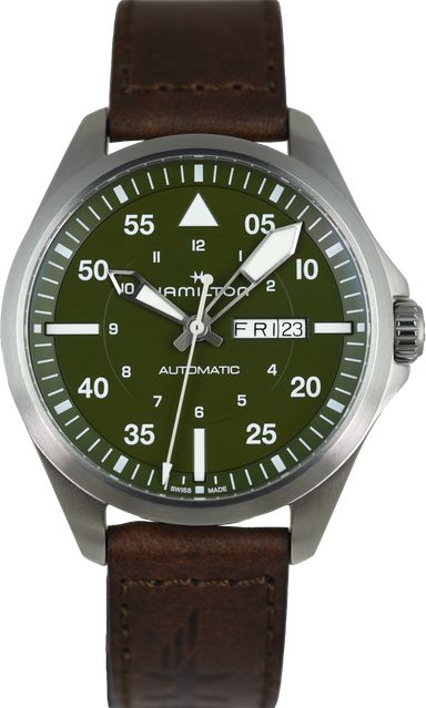 Hamilton Khaki Aviation Pilot Day Date H64635560