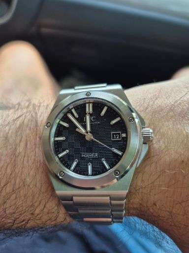 Gereserveerd: IWC Ingenieur zwart