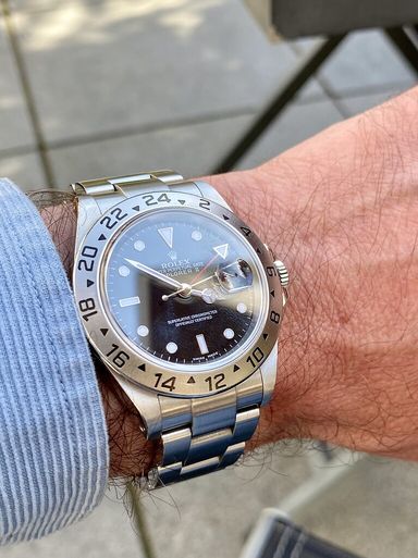 TK: strakke Rolex Explorer II met SEL