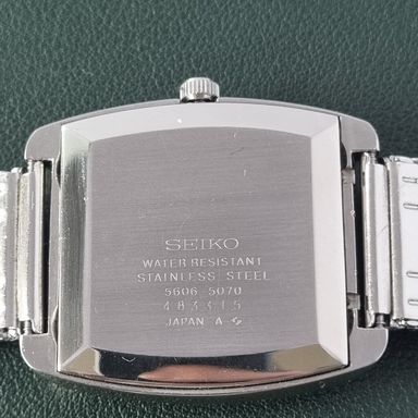 Seiko Lord Matic met TV Case – perfect draagbaar seventies design
