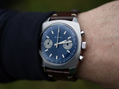 TK/TR - vintage Bulova 31000 Chronograph