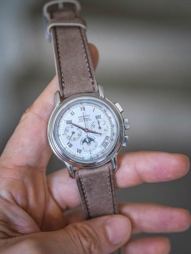 Zenith El Primero Chronomaster Triple Date Calendar Moonphase