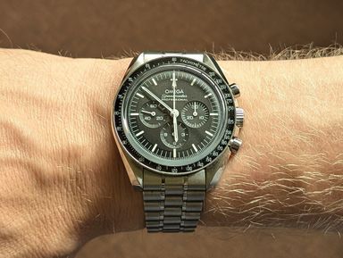gereserveerd : Omega Speedmaster Moonwatch Professional - co-axial 3861 saffier