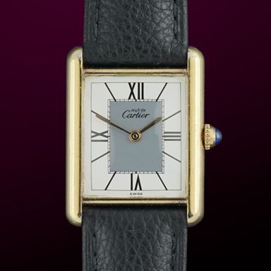 Vintage Cartier Tank Vermeil LM 590005 Quartz - 23,5mm - 1990s